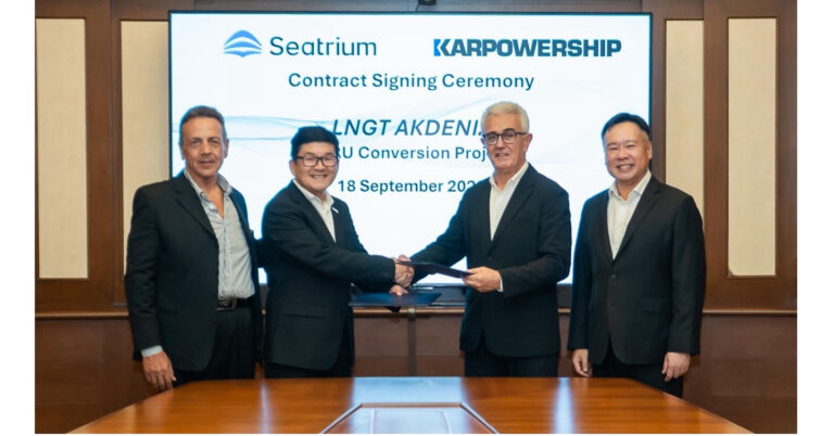 Seatrium and Karpowership Extend Collaboration with Ninth FSRU Conversion