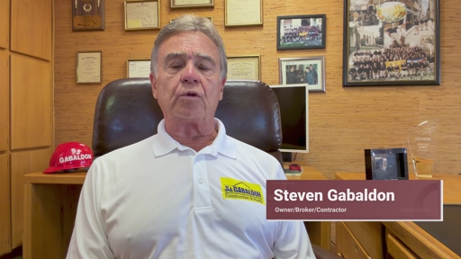 Steve J. Gabaldon -  Owner/Broker/Contractor - SJ Gabaldon Construction & Realty
