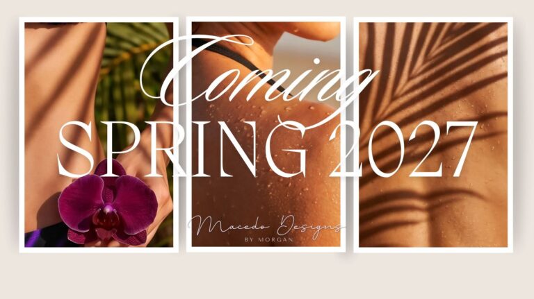 From a Creative Vision to the Coast: Morgan Prepares to Bring Macedo Designs to Swimwear macedo-designs